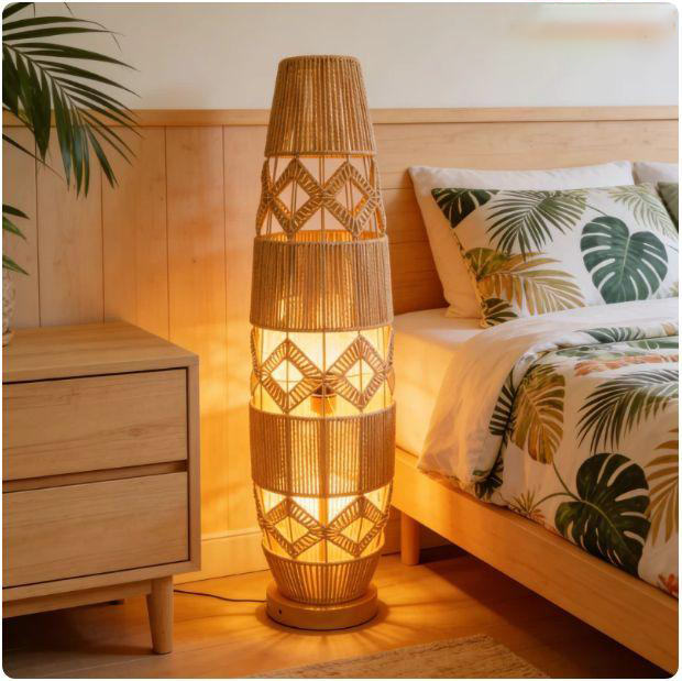 Bamboo Floor Lamps