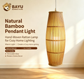 Natural Bamboo Pendant Light
